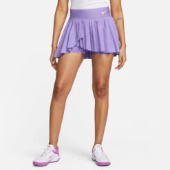 Nike Dri-Fit Advantage Court Pleated Gonna Donna - Lilla -Attrezzatura Da Tennis 57038000 16