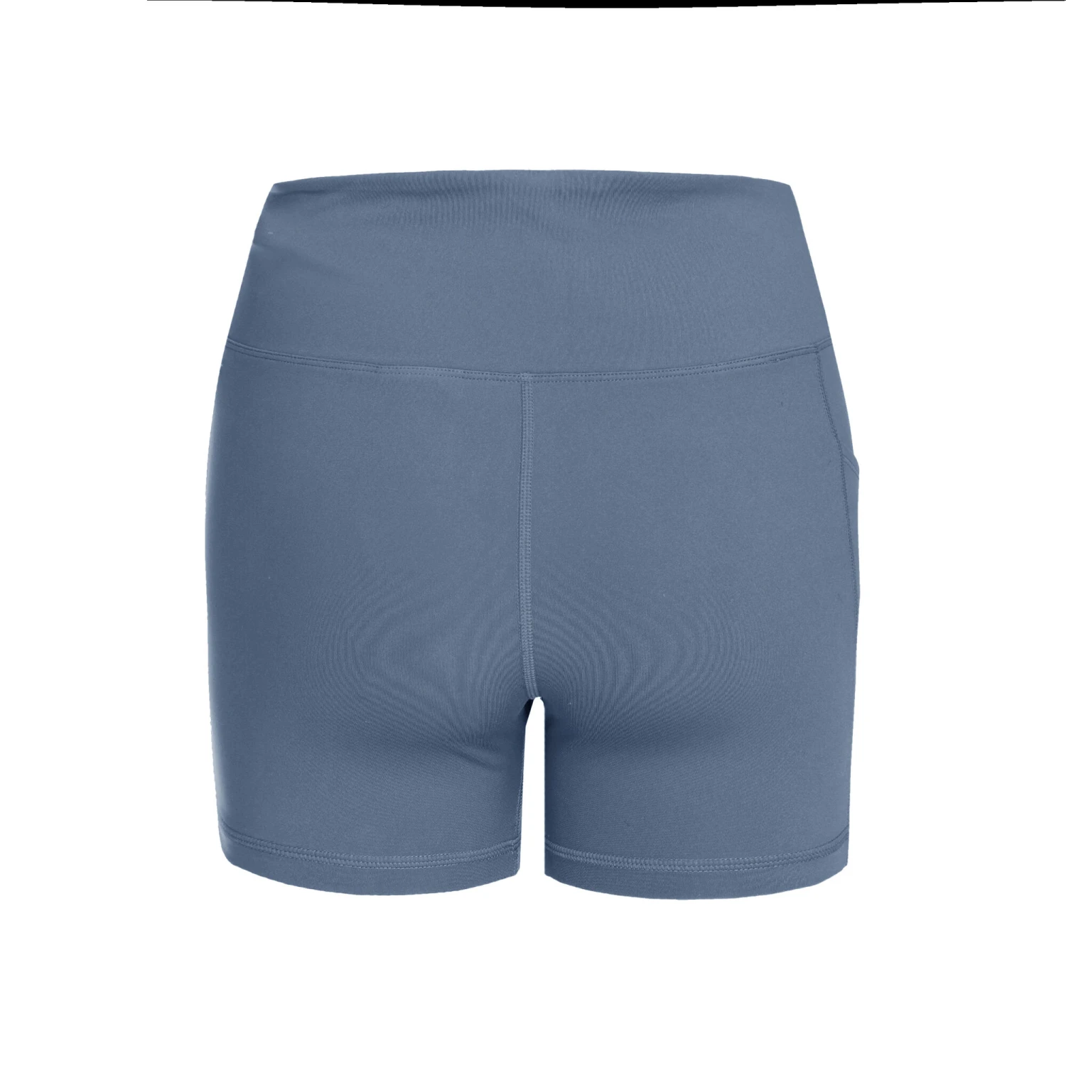 Nike Dri-Fit Heritage 4in Pantaloncino Attillato Donna - Grigio-blu 4 Nike Dri-Fit Heritage 4in Pantaloncino Attillato Donna - Grigio-blu - immagine 2