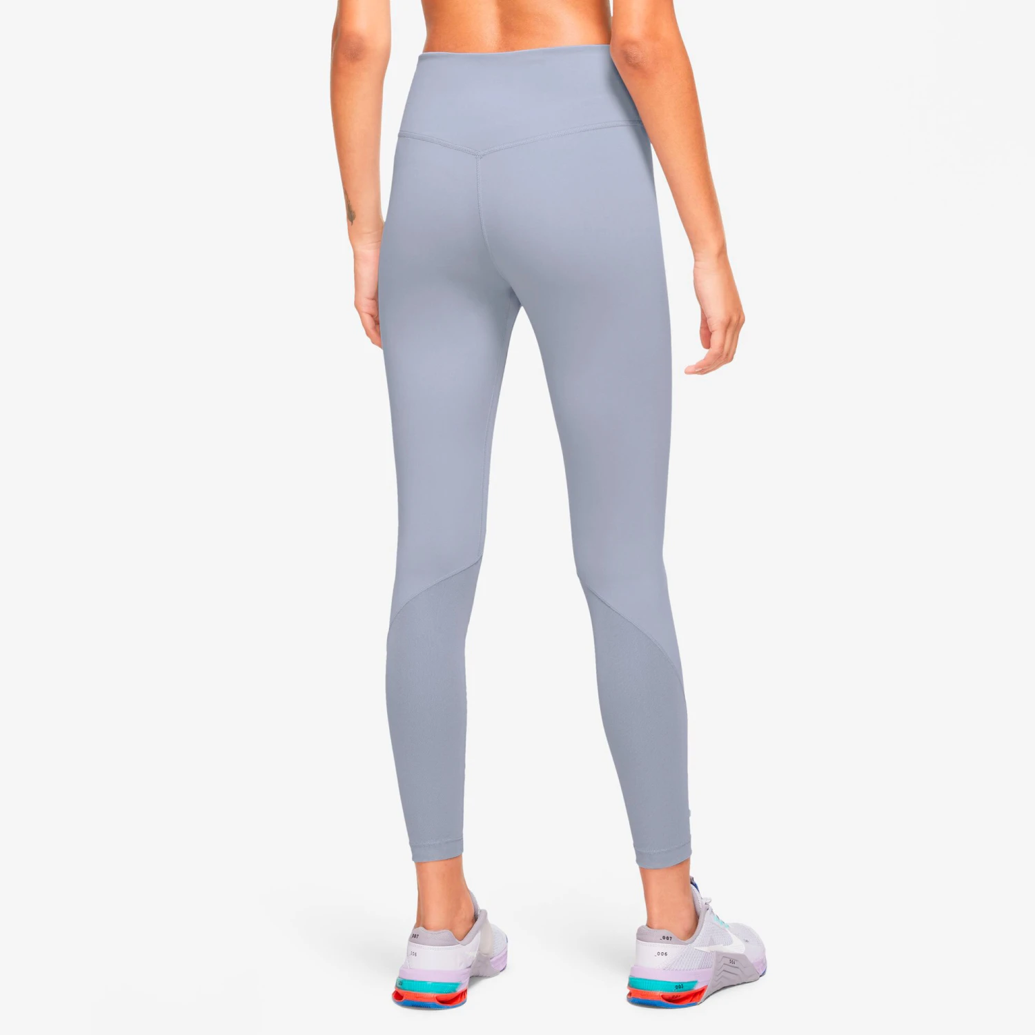 Nike Dri-Fit One Mid Rise Calzamaglia Donna - Lilla 7 Nike Dri-Fit One Mid Rise Calzamaglia Donna - Lilla - immagine 5