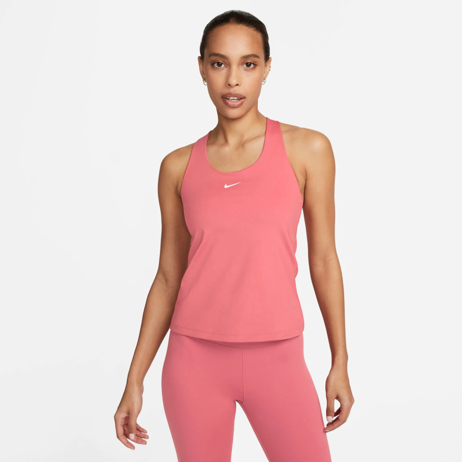 Nike Dri-Fit Swoosh Bra Canottiera Donna - Arancione 6 Nike Dri-Fit Swoosh Bra Canottiera Donna - Arancione - immagine 4