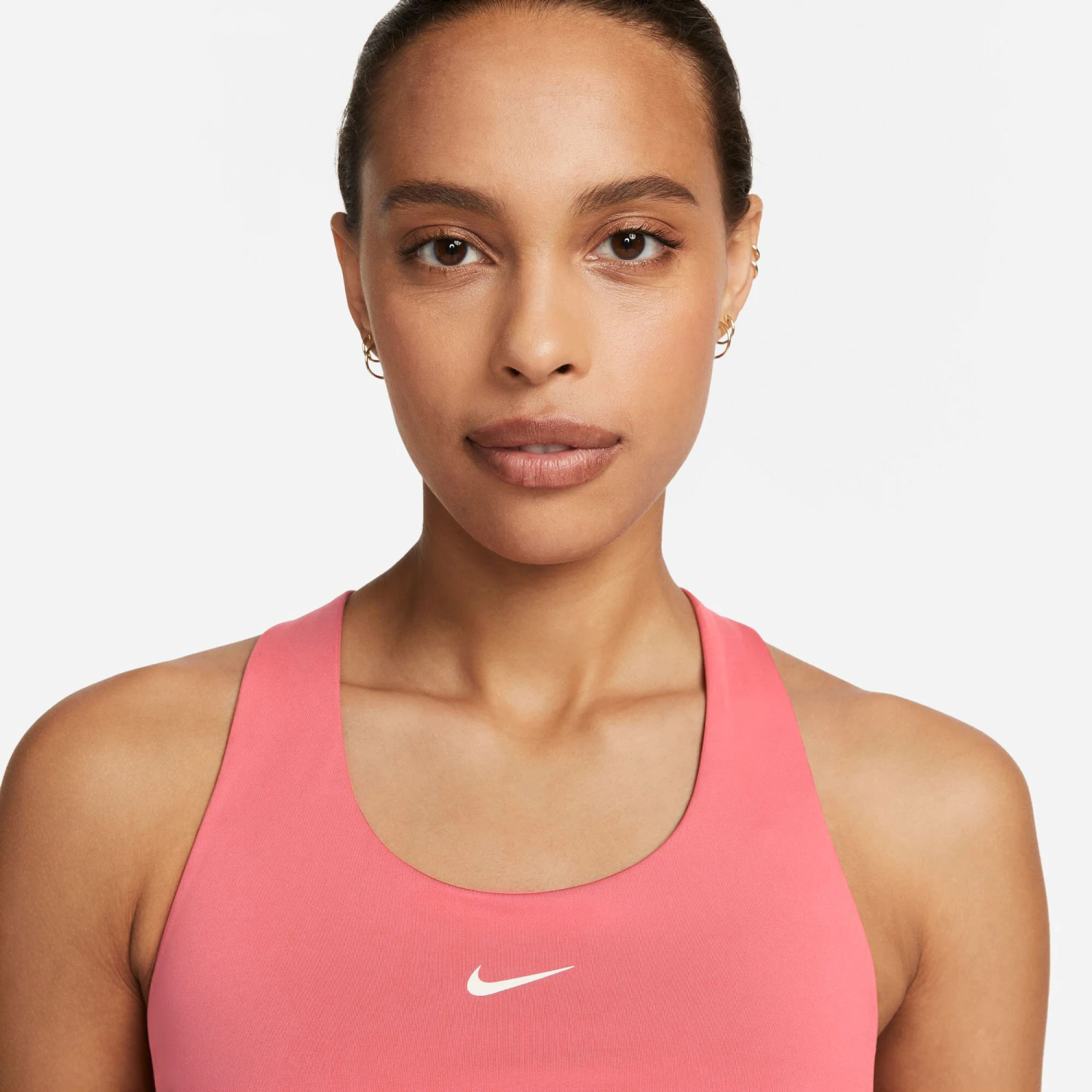 Nike Dri-Fit Swoosh Bra Canottiera Donna - Arancione 8 Nike Dri-Fit Swoosh Bra Canottiera Donna - Arancione - immagine 6