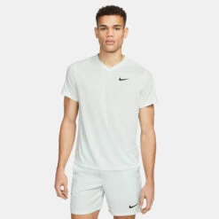 Nike Dri-Fit Court Maglietta Uomini - Mint -Attrezzatura Da Tennis 57113000 13