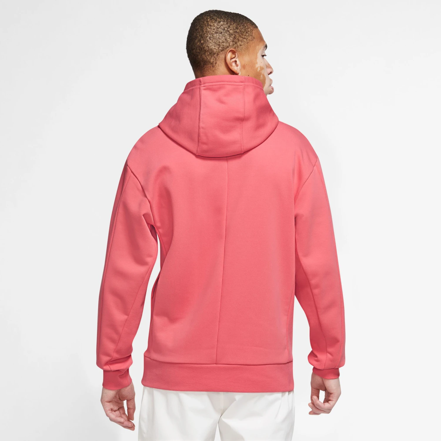 Nike Dri-Fit Court Heritage Fleece Felpa Con Cappuccio Uomini - Corallo 9 Nike Dri-Fit Court Heritage Fleece Felpa Con Cappuccio Uomini - Corallo - immagine 7