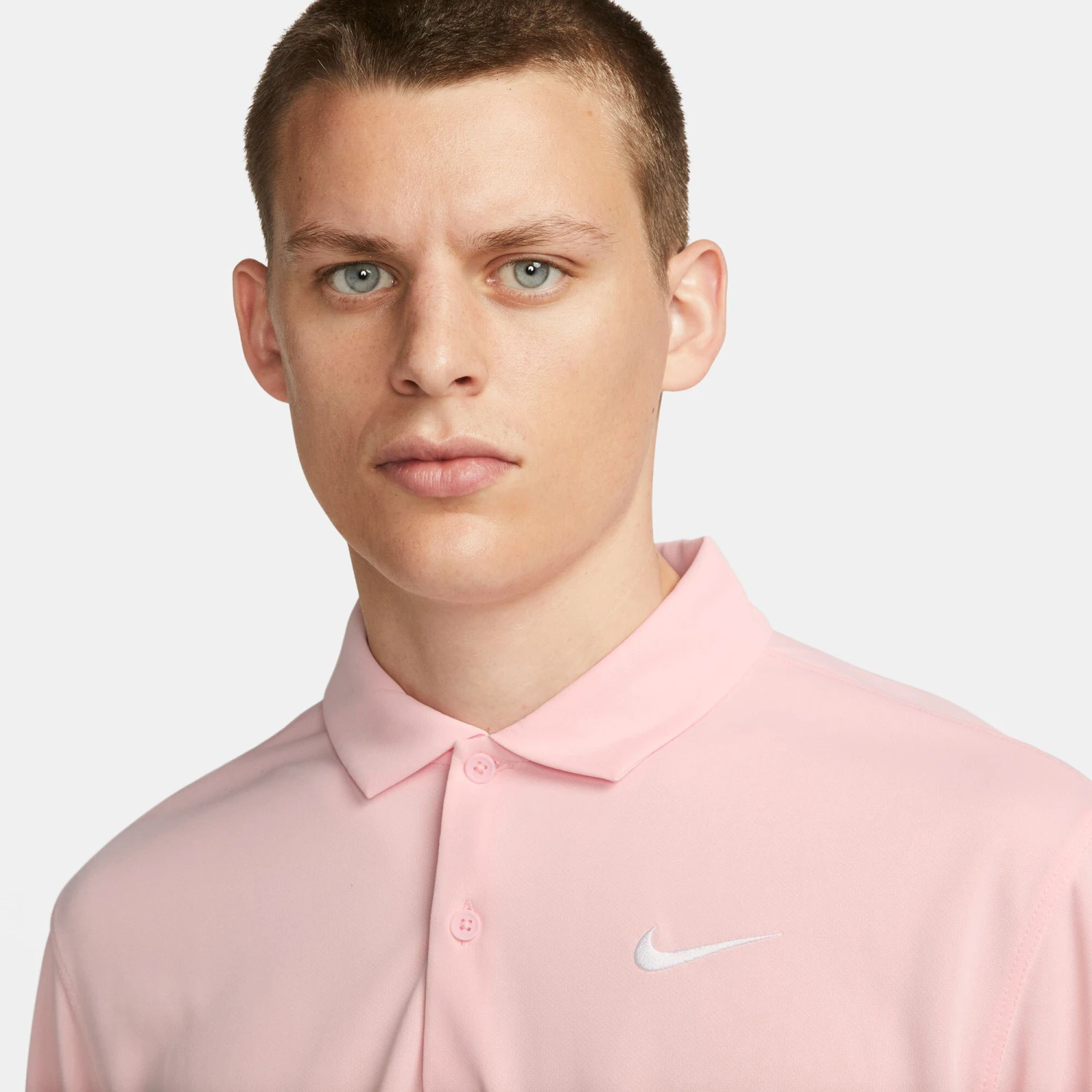 Nike Dri-Fit Court Solid Polo Uomini - Rosa 9 Nike Dri-Fit Court Solid Polo Uomini - Rosa - immagine 7