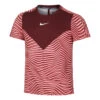 Nike Dri-Fit Court Slam RG Maglietta Uomini - Rosso Scuro, Rosa Antico