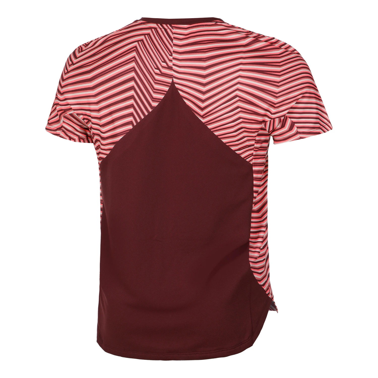 Nike Dri-Fit Court Slam RG Maglietta Uomini - Rosso Scuro, Rosa Antico 4 Nike Dri-Fit Court Slam RG Maglietta Uomini - Rosso Scuro, Rosa Antico - immagine 2