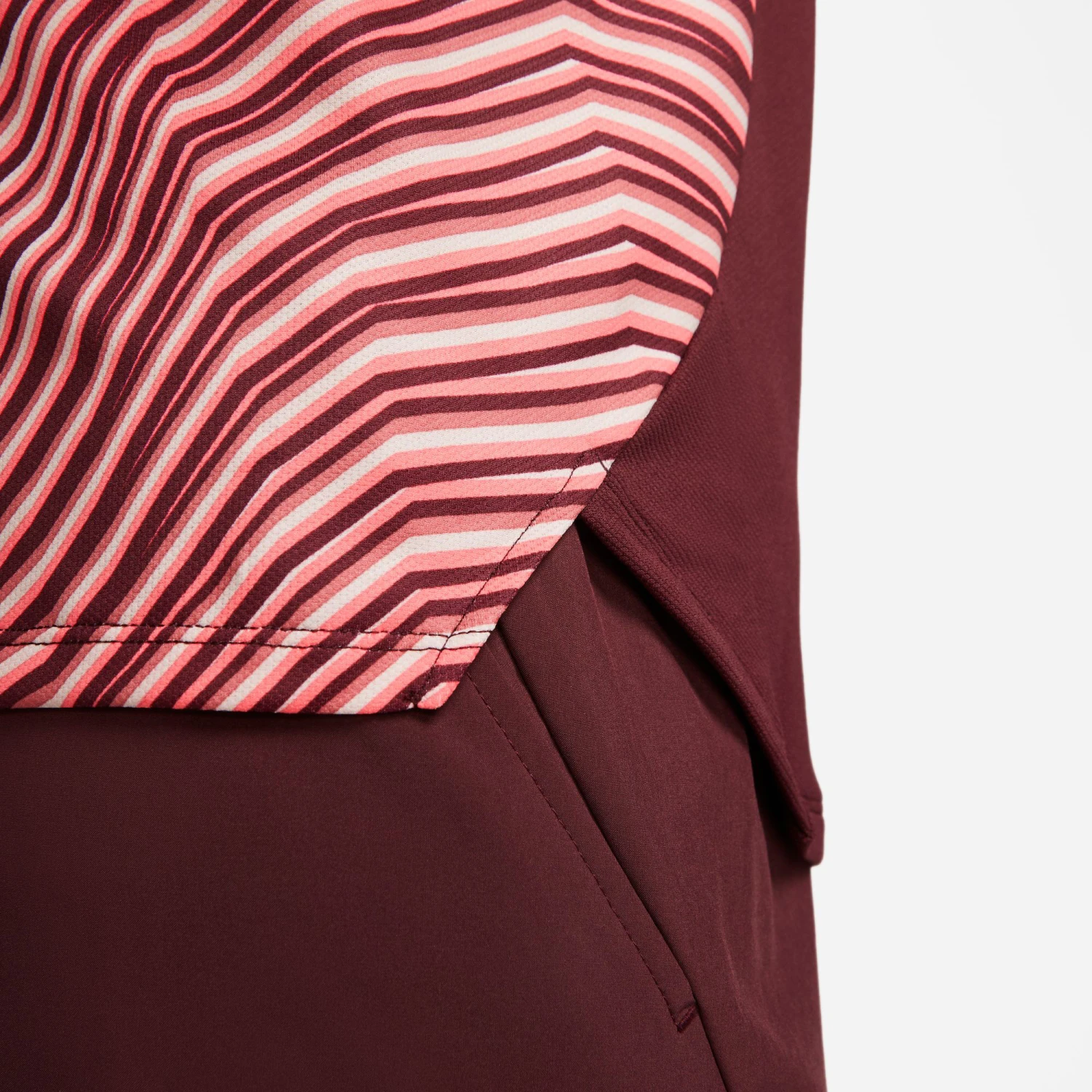 Nike Dri-Fit Court Slam RG Maglietta Uomini - Rosso Scuro, Rosa Antico 12 Nike Dri-Fit Court Slam RG Maglietta Uomini - Rosso Scuro, Rosa Antico - immagine 10