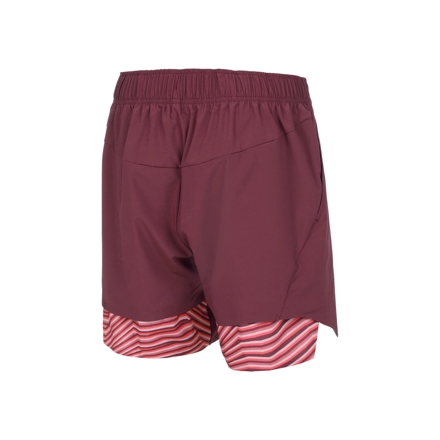 Nike Dri-Fit Court Slam RG Pantaloncini Uomini - Rosso Scuro, Rosa Antico 4 Nike Dri-Fit Court Slam RG Pantaloncini Uomini - Rosso Scuro, Rosa Antico - immagine 2