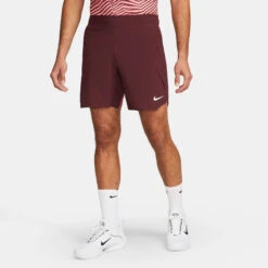 Nike Dri-Fit Court Slam RG Pantaloncini Uomini - Rosso Scuro, Rosa Antico 22 Nike Dri-Fit Court Slam RG Pantaloncini Uomini - Rosso Scuro, Rosa Antico -Attrezzatura Da Tennis 57148000 16