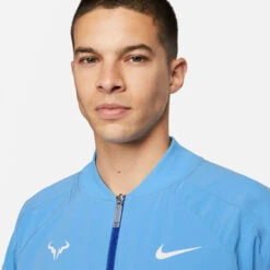 Nike Dri-Fit RAFA MNK Giacca Da Allenamento Uomini - Blu Chiaro 32 Nike Dri-Fit RAFA MNK Giacca Da Allenamento Uomini - Blu Chiaro -Attrezzatura Da Tennis 57155000 16