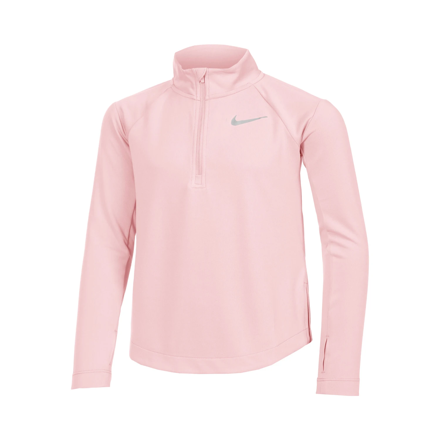 Nike Dri-Fit Big Kids Manica Lunga Ragazze - Rosa 3 Nike Dri-Fit Big Kids Manica Lunga Ragazze - Rosa